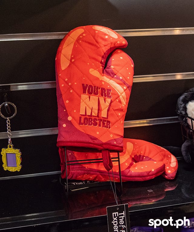 You're my lobster oven mitts